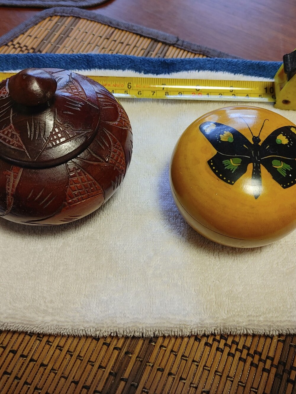 2 Vintage Trinket Boxes